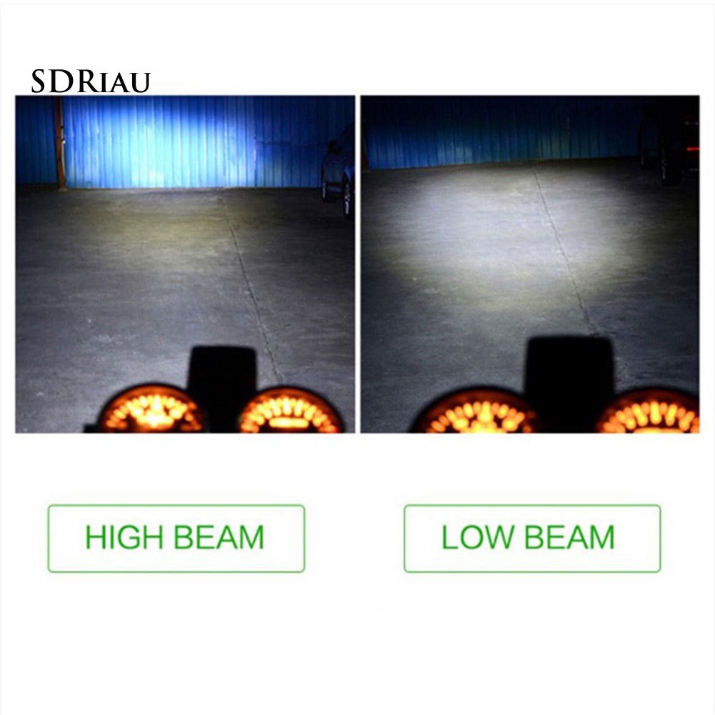 Đèn pha H4 soi sương mù bóng LED 3COB 12V 6000K siêu sáng