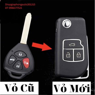 Vỏ Độ chìa khóa Gập xe Toyota