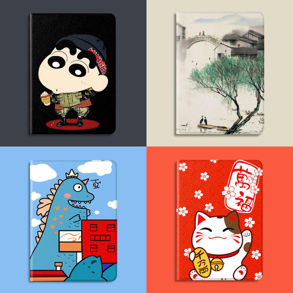 Bao Da iPad Hoạt Hình ( Silicon )