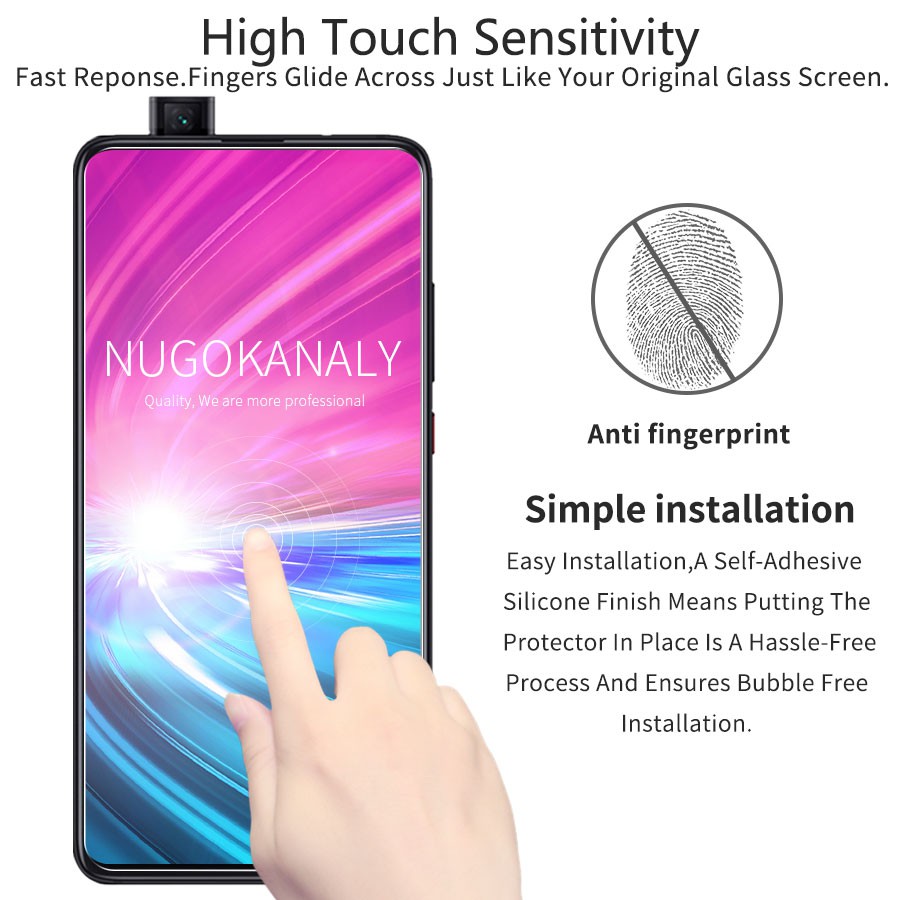Miếng Dán Kính Cường Lực Cho Redmi K20, K20 Pro, Dán Màn Hình Redmi K20, K20 Pro