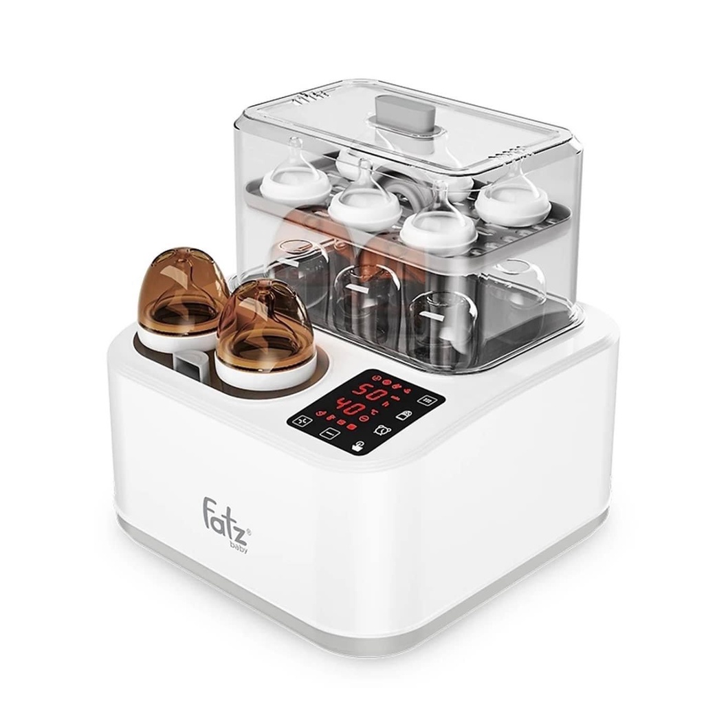 MÁY TIỆT TRÙNG SẤY KHÔ HÂM SỮA ĐIỆN TỬ 5 TRONG 1 CHÍNH HÃNG FATZ BABY - CAPTAIN 2 - FB4315SL