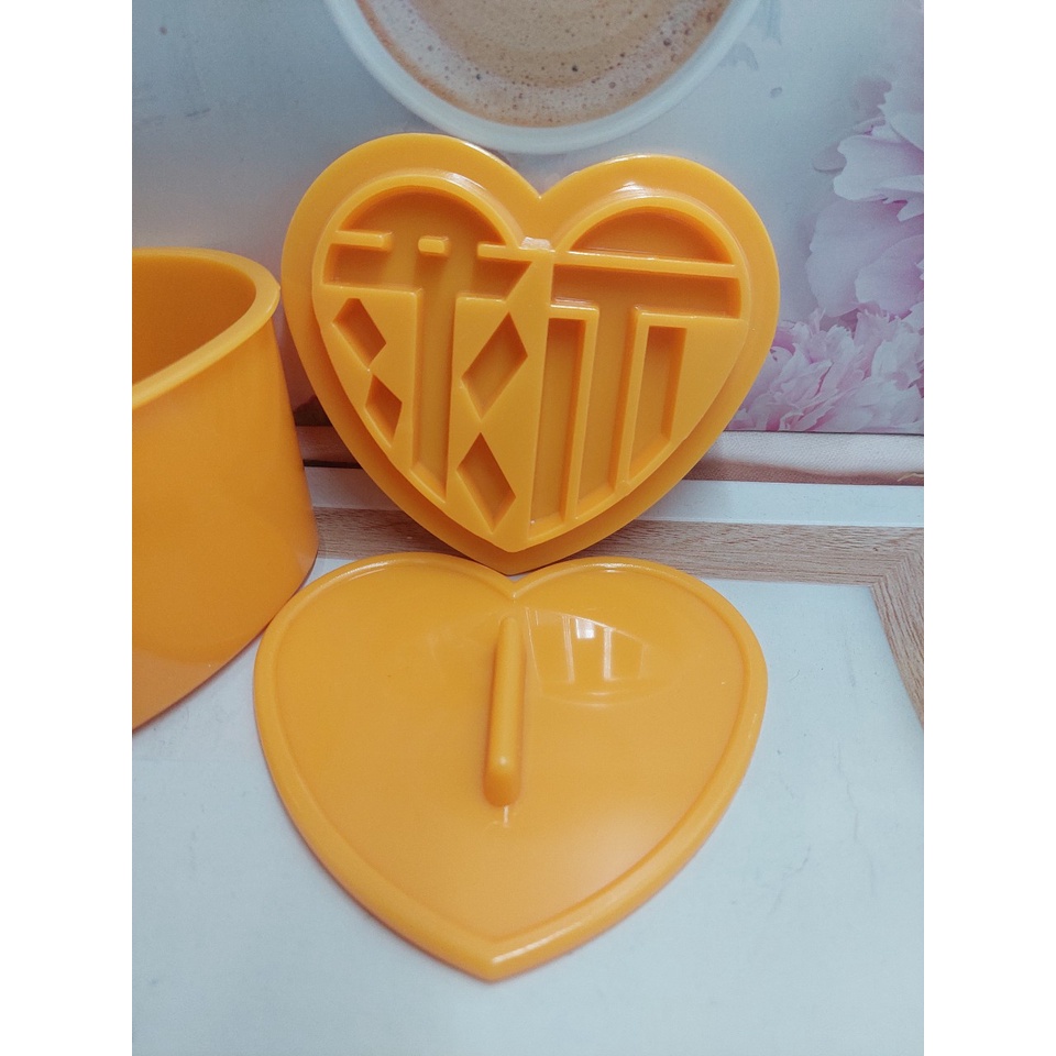 Combo - Khuôn Rời - Tim - Phúc - Lộc - Thọ - Hỷ - Hoa Hồng - 12 cm
