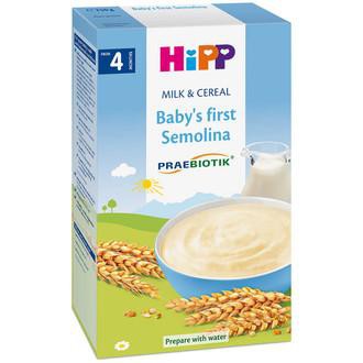 Bột ăn dặm khởi đầu HiPP baby first semolina.