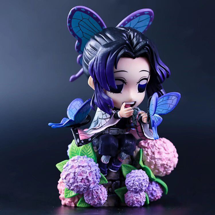 Mô Hình Đồ Chơi Nhân Vật Kamado Tanjirou Trong Demon Slayer SD scene Kimetsu No Yaiba 18Cm
