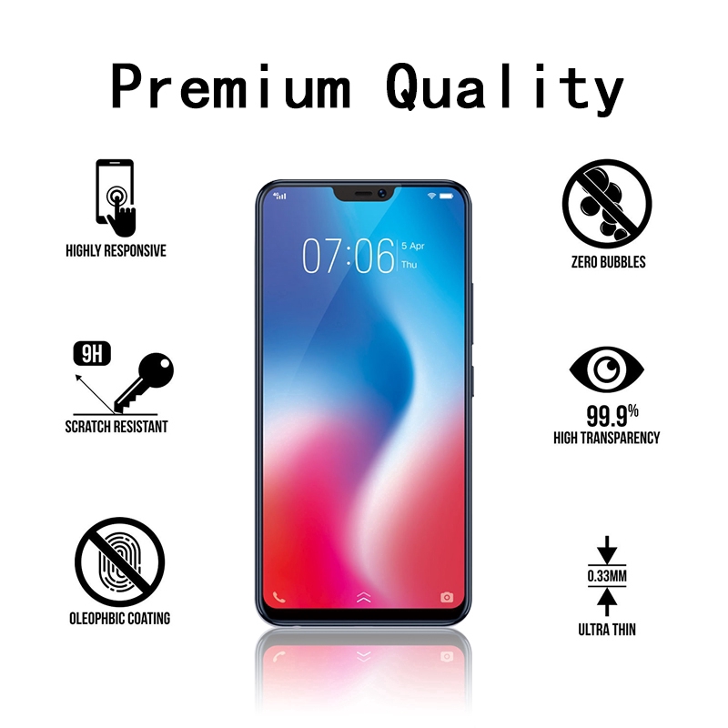 Kính cường lực 5D toàn màn hình VIVO V29e V27e V27 V25 V25e V23 V23e V21e V21 V20 V15 V11 Pro