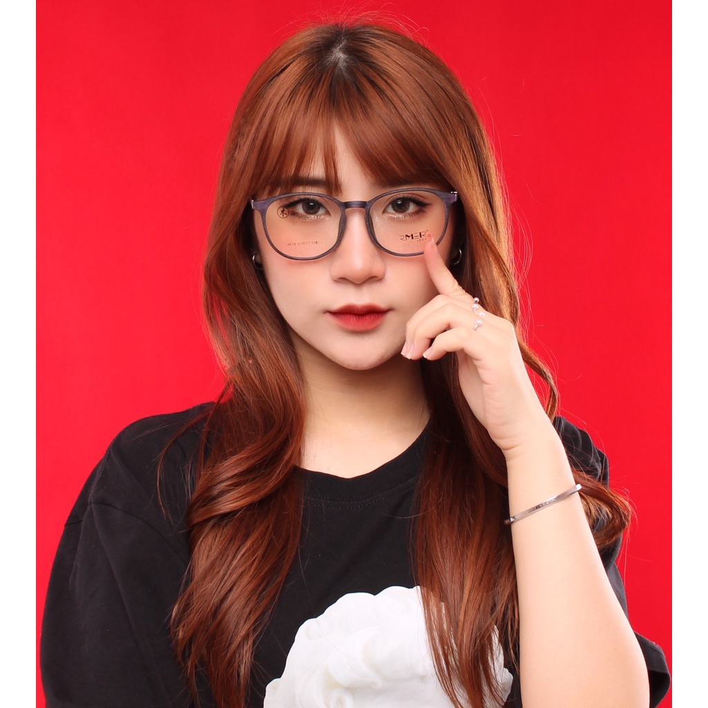 Gọng kính nhựa tr90 siêu nhẹ siêu bên hợp thời trang Ouress - 9618-9819