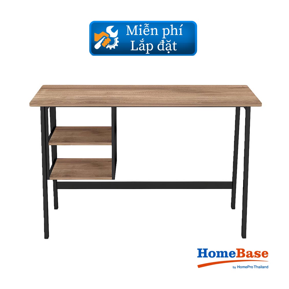 HomeBase FURDINI bàn học làm việc bằng MDF khung thép W120xD52xH76cm