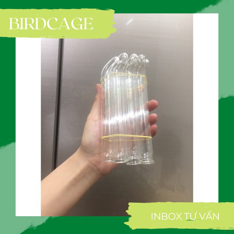 Cóng Khuyên Thuỷ Tinh Đầy Đủ Nút Tai 10c