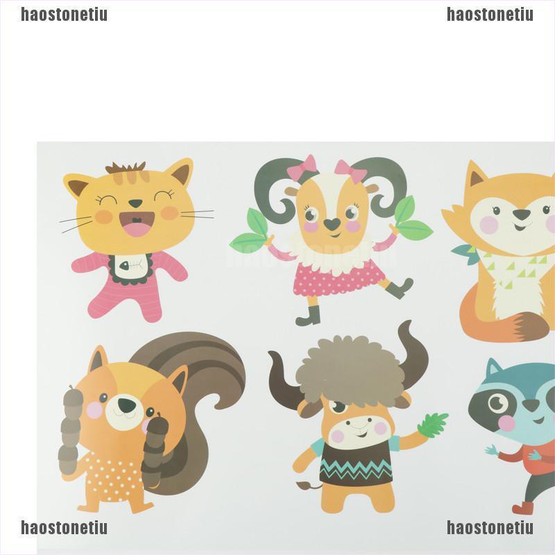 1 Set sticker Dán Tường Trang Trí Phòng Bé Hình Chữ Cái &amp; Con Số