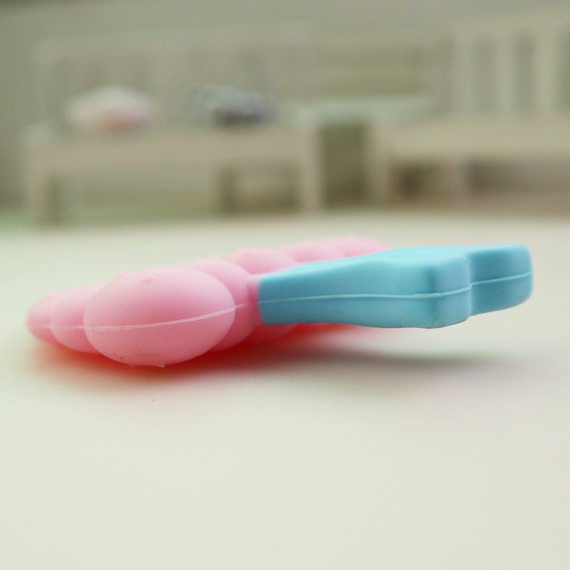 Đồ chơi ngậm mọc răng thiết kế cây/ hoa họat hình làm từ silicon cho bé