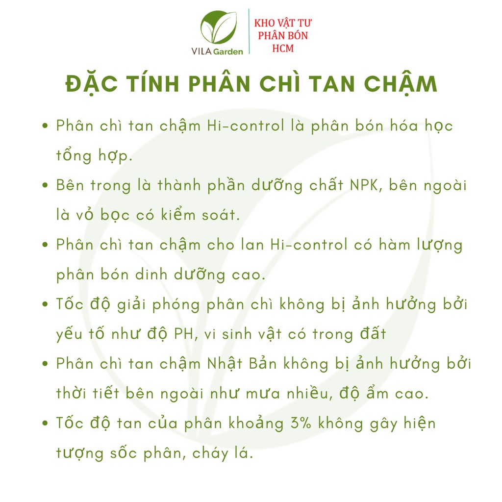 Phân bón tan chậm Nhật 14-13-13 tốt cho mọi cây trồng gói 100g