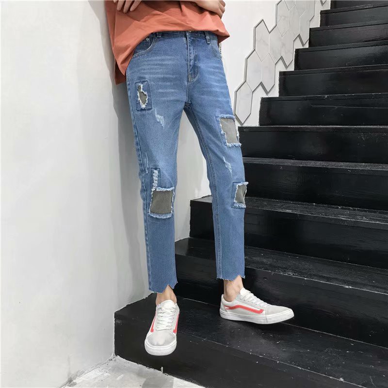 [ Xả hàng ]  jeans baggy Hàn Quốc #A712 form rộng cực đẹp