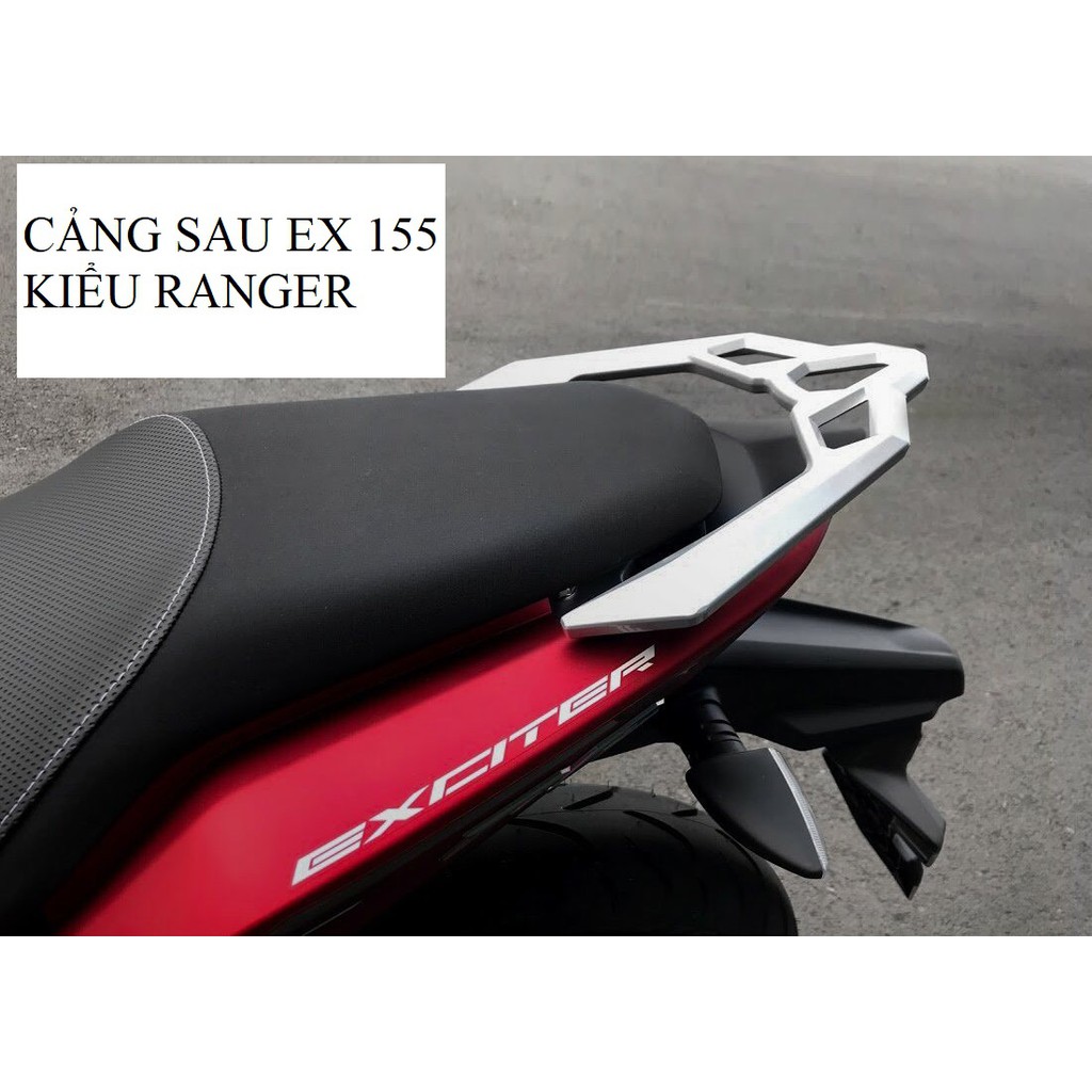 CẢNG SAU XE EXCITER 155, TAY DẮT SAU XE EXCITER 155, MẪU MÃ ĐỘC ĐÁO, LẮP RÁP DỄ DÀNG, THỂ HIỆN ĐẲNG CẤP