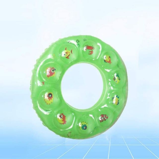 Phao bơi tròn hình cá cho bé trẻ em 60cm