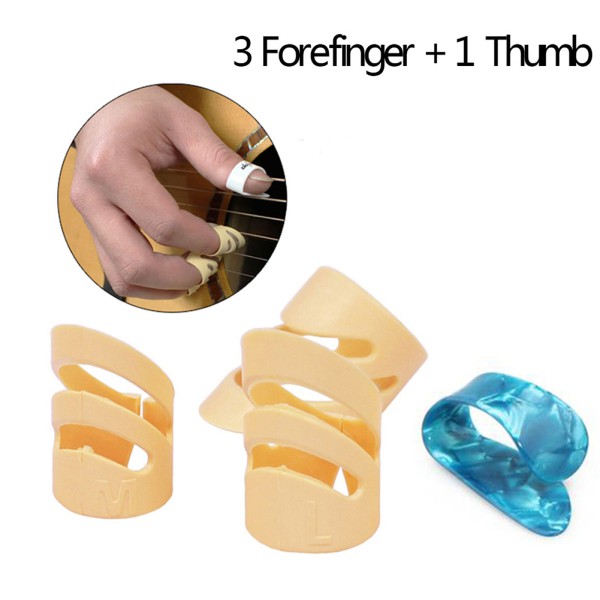 Blackhole Set 4 dụng cụ gãy đàn guitar đeo ngón tay