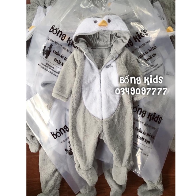 Body Ủ Bé Trai &amp; Bé Gái Cánh Cụt MotherCare 3.4kg