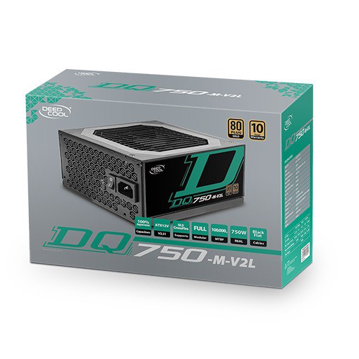 Nguồn Deepcool DQ750-M V2 - 80 Plus Gold