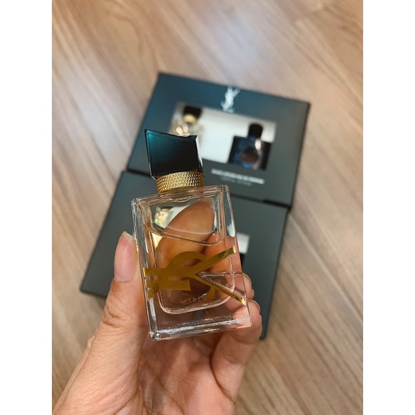 Set nước hoa mini Ysl Black Opium & Libre Eau De Pafum Duo 7,5ml
