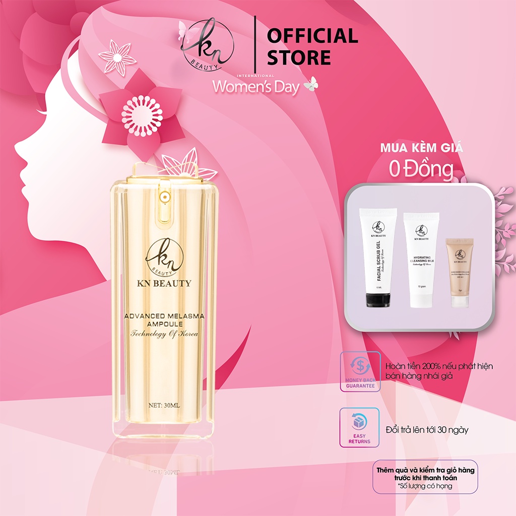 Tinh chất dưỡng da KN Beauty - Advanced Melasma Ampoule 30ml tặng quà mini
