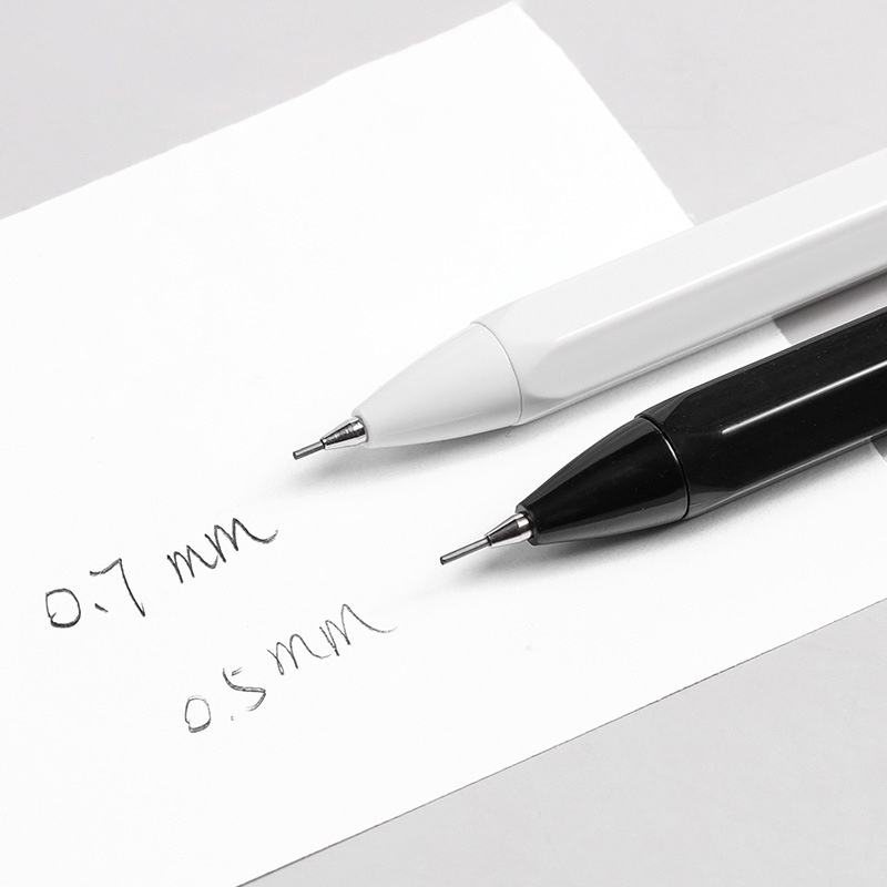 Bút Chì Bấm 0.5MM/0.7MM Thiết Kế Đơn Giản Dùng Trong Trường Học