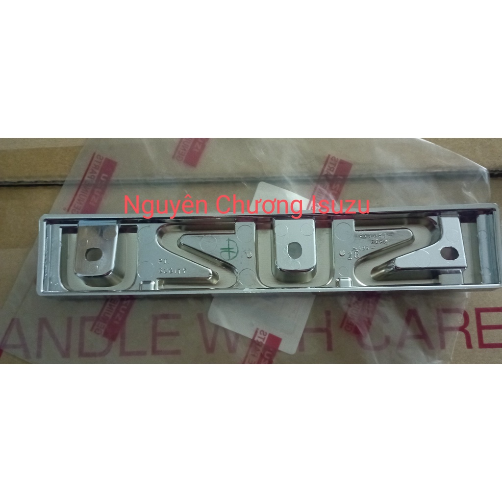 Chữ ISUZU mặt galang cho xe Isuzu Hilander hàng chính hãng