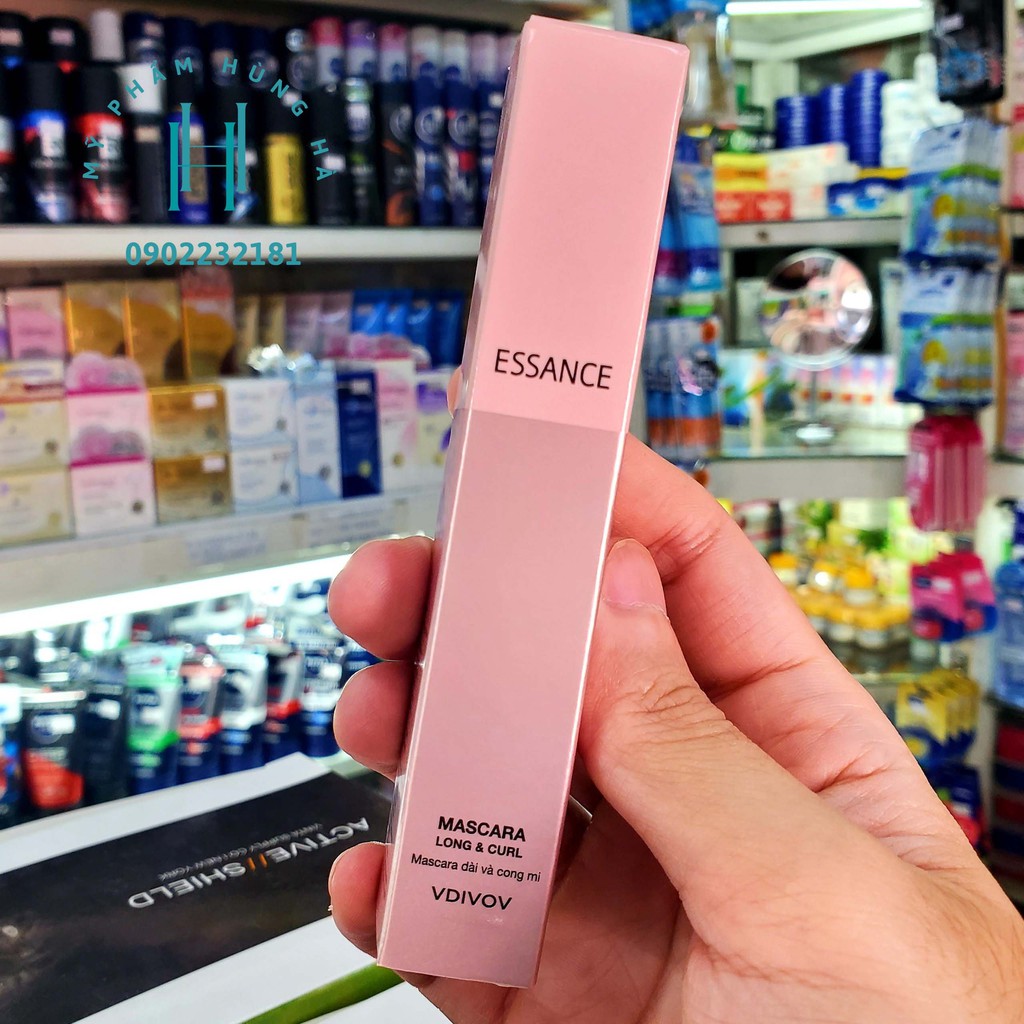 Chuốt mi, mascara dài và cong mi Essance 12g