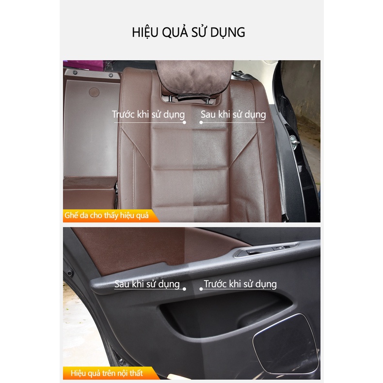 Kem dưỡng ghế da ô tô WAXCO Malaysia chuyên dụng bảo vệ và dưỡng bóng nền da