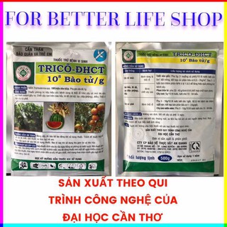 CHẾ PHẨM NẤM TRICHODERMA NGỪA BỆNH CHO CÂY TRỒNG (500GRAM)