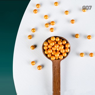 Kẹo bi đường vàng trang trí bánh kem, trang trí bánh sinh nhật