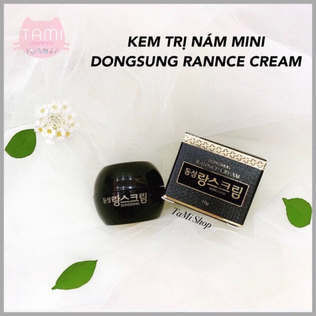 Kem Dưỡng Thâm Nám Dongsung Rannce Cream Mini 10g