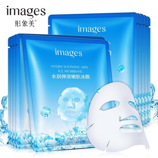 Combo 10 Miếng Mặt nạ giấy đá băng Images Hydra Smoothing Skin Ice Membrane - DƯỠNG DA MÙA HÈ