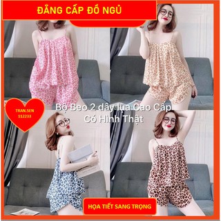 Bộ beo 2 dây lụa cao cấp nữ siêu hot bn239