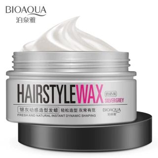 Wax vuốt tóc tạo kiểu màu xám khói bioaqua