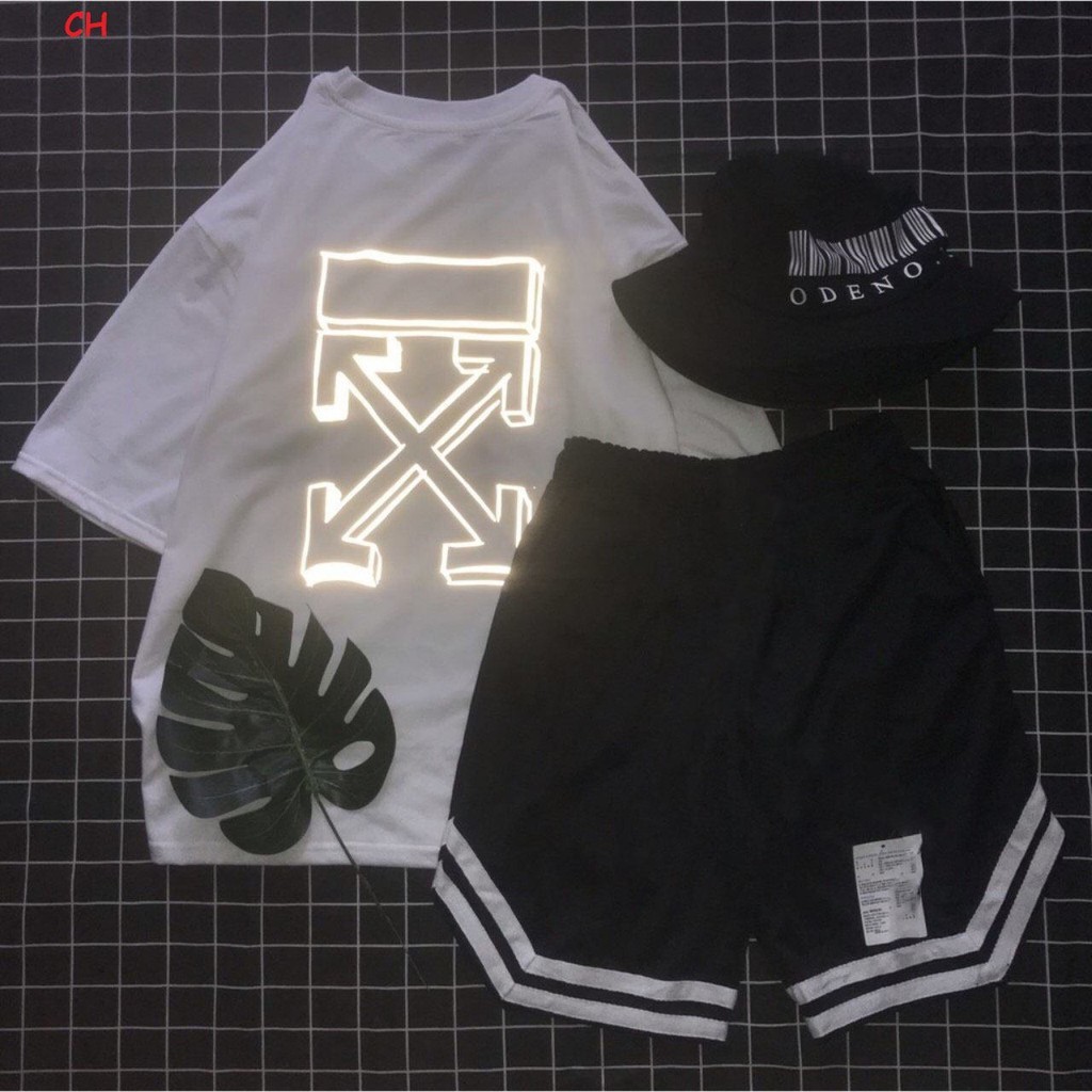 Sét white off phản quang quần đùi v 115 | BigBuy360 - bigbuy360.vn