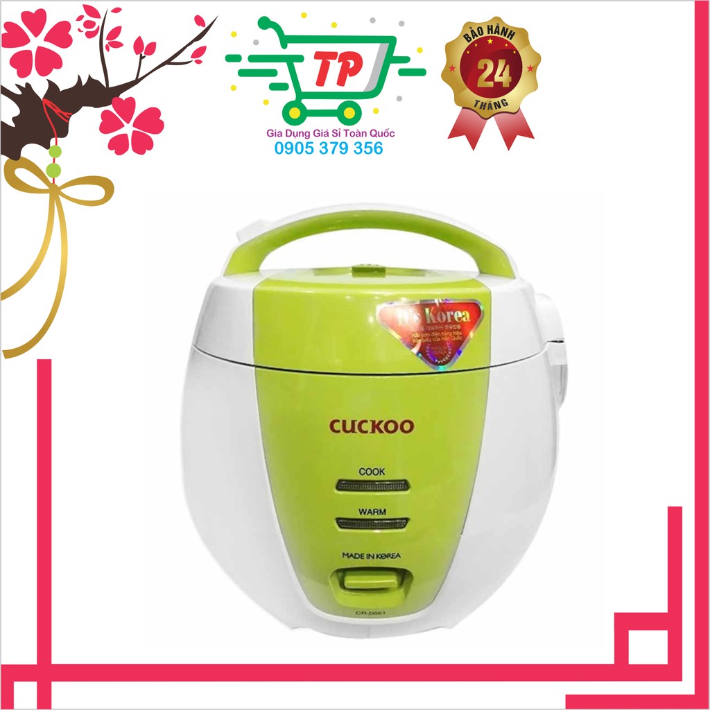 Nồi cơm điện Cuckoo CR- 0661 (1lít)