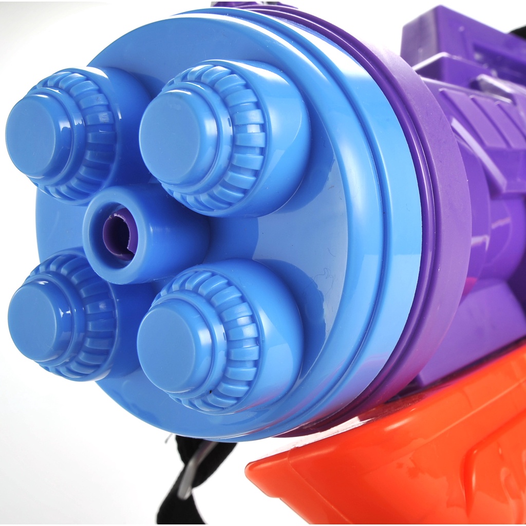 Súng Nước Áp Lực Ngoại Cỡ Cực Đại Siêu To Thể Tích 2500ml Violet Tặng Kèm Dây Đeo
