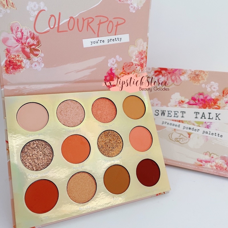 [Bill Colourpop] Bảng mắt Colourpop Sweet Talk