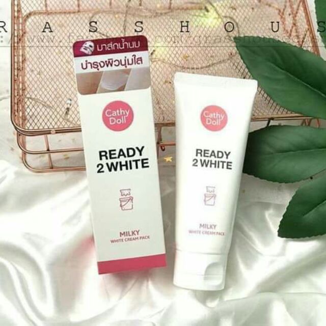 MẶT NẠ Ủ TRẮNG DA CATHY DOLL READY 2 MILKY WHITE PACK