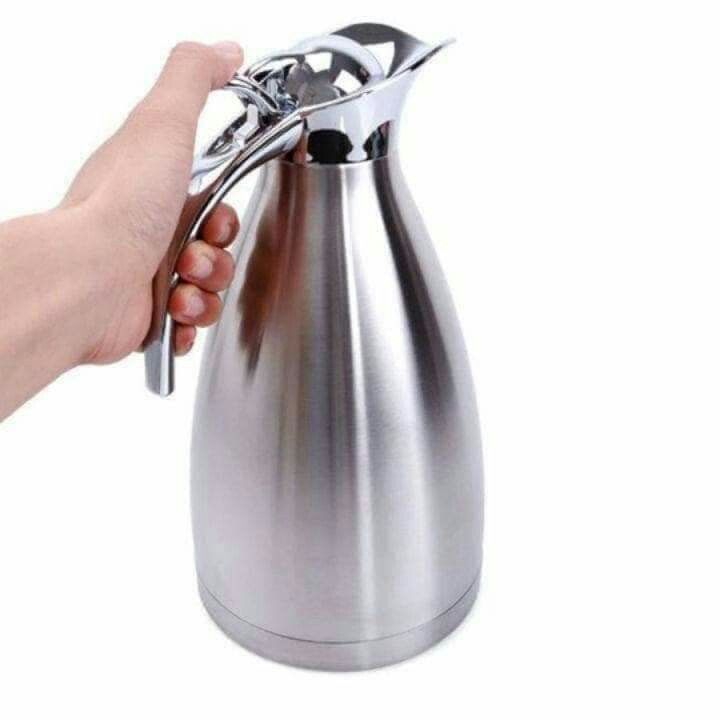 Bình pha trà, pha cà phê đựng nước 2 lít inox cao cấp  - Bình giữ nhiệt nước uống