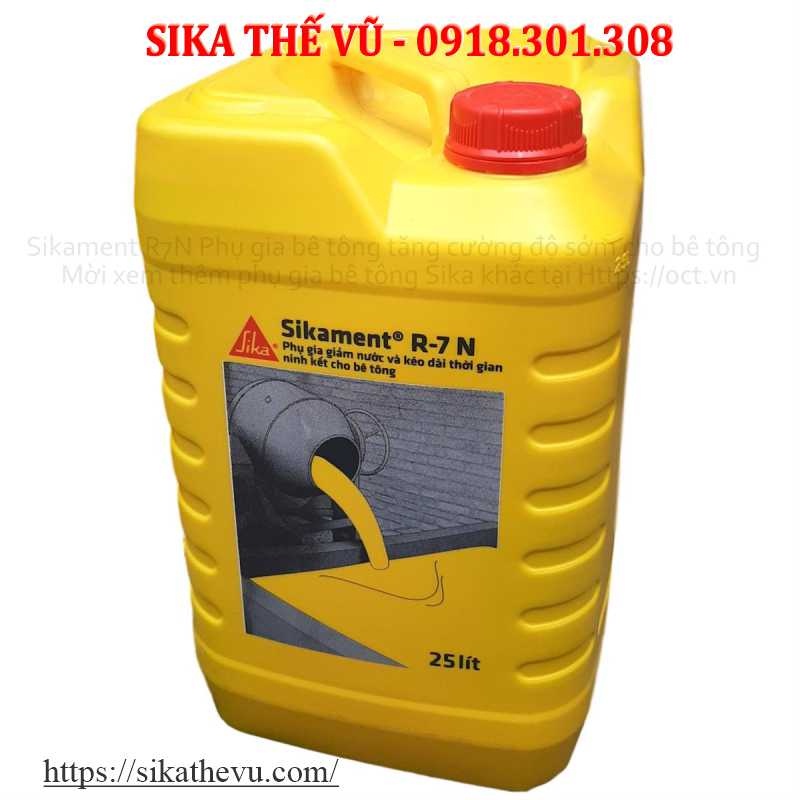 Sika - Phụ gia bê tông  - Sikament R7N  SIKA THẾ VŨ