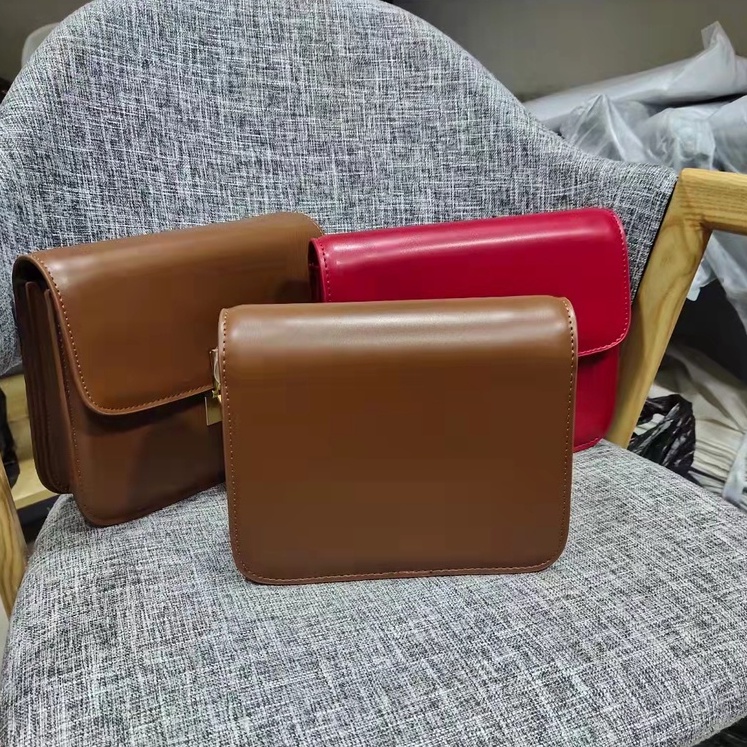 Túi Đeo Chéo Một Bên Vai Có Khóa Kim Loại Phong Cách Cổ Điển Mẫu Mới 2023 Dành Cho Thanh Thiếu Niên777777