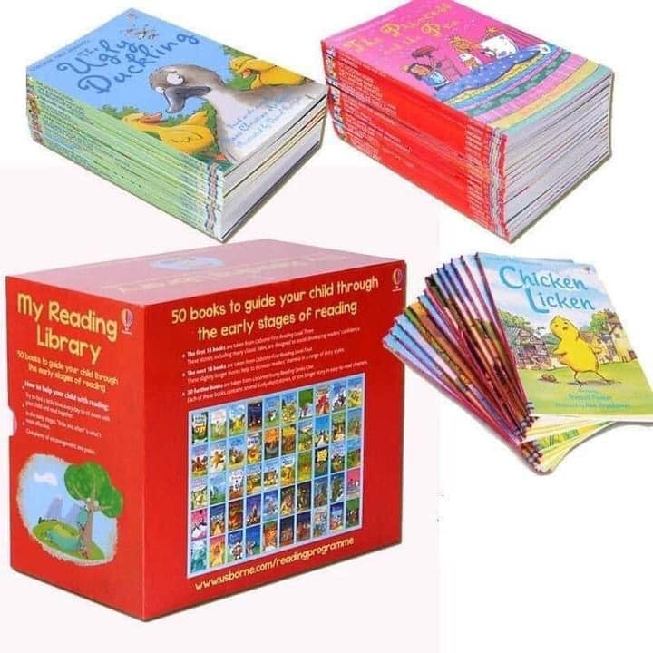 Bộ nhập - Usborne đỏ 50c + file nghe