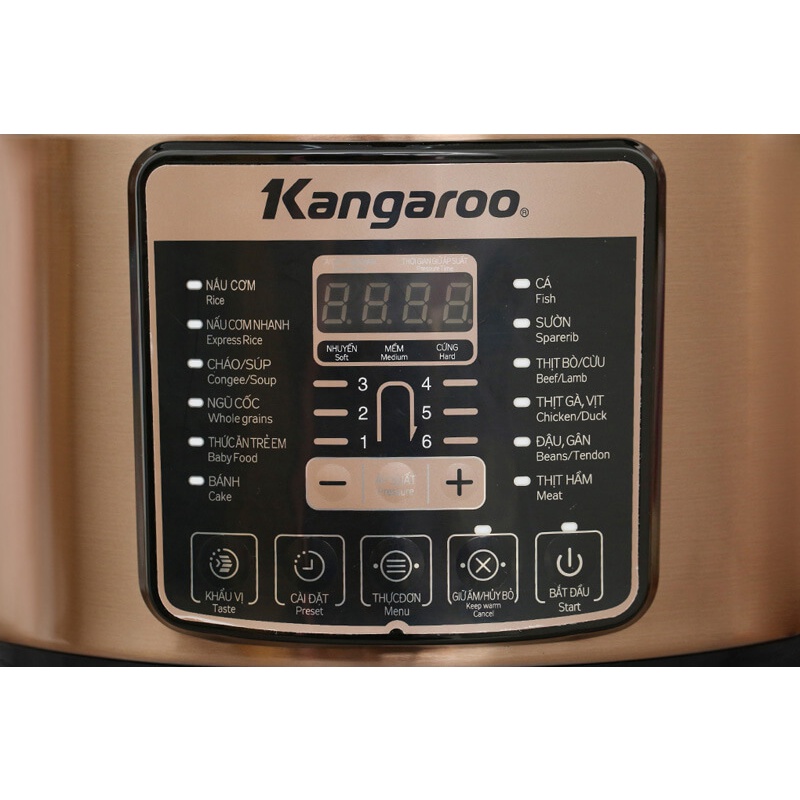 Nồi Áp Suất Điện Tử Đa Năng 5L Kangaroo KG5P1