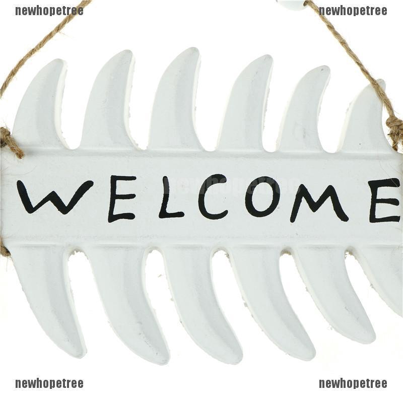 Bộ Biển Hiệu Chào Mừng Bằng Gỗ Trang Trí Tường Phong Cách vintage