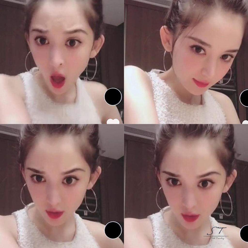 Khuyên tai hình tròn lớn màu sắc lấp lánh cho nữ