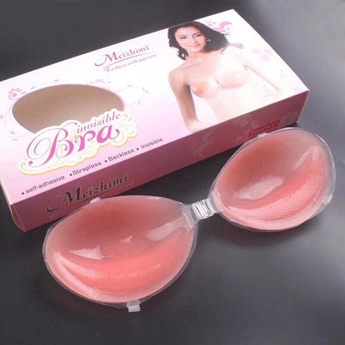 Áo dán silicon nâng ngực tạo khe ,Miếng dán ngực chống tụt cài trước bám dính chắc chắn hàng Cao Cấp