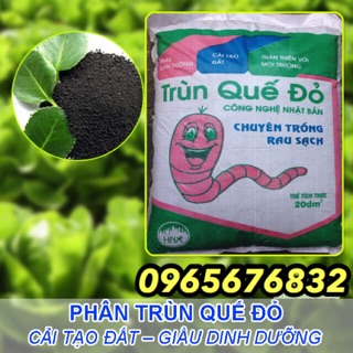 Phân trùn quế đỏ 20dm3