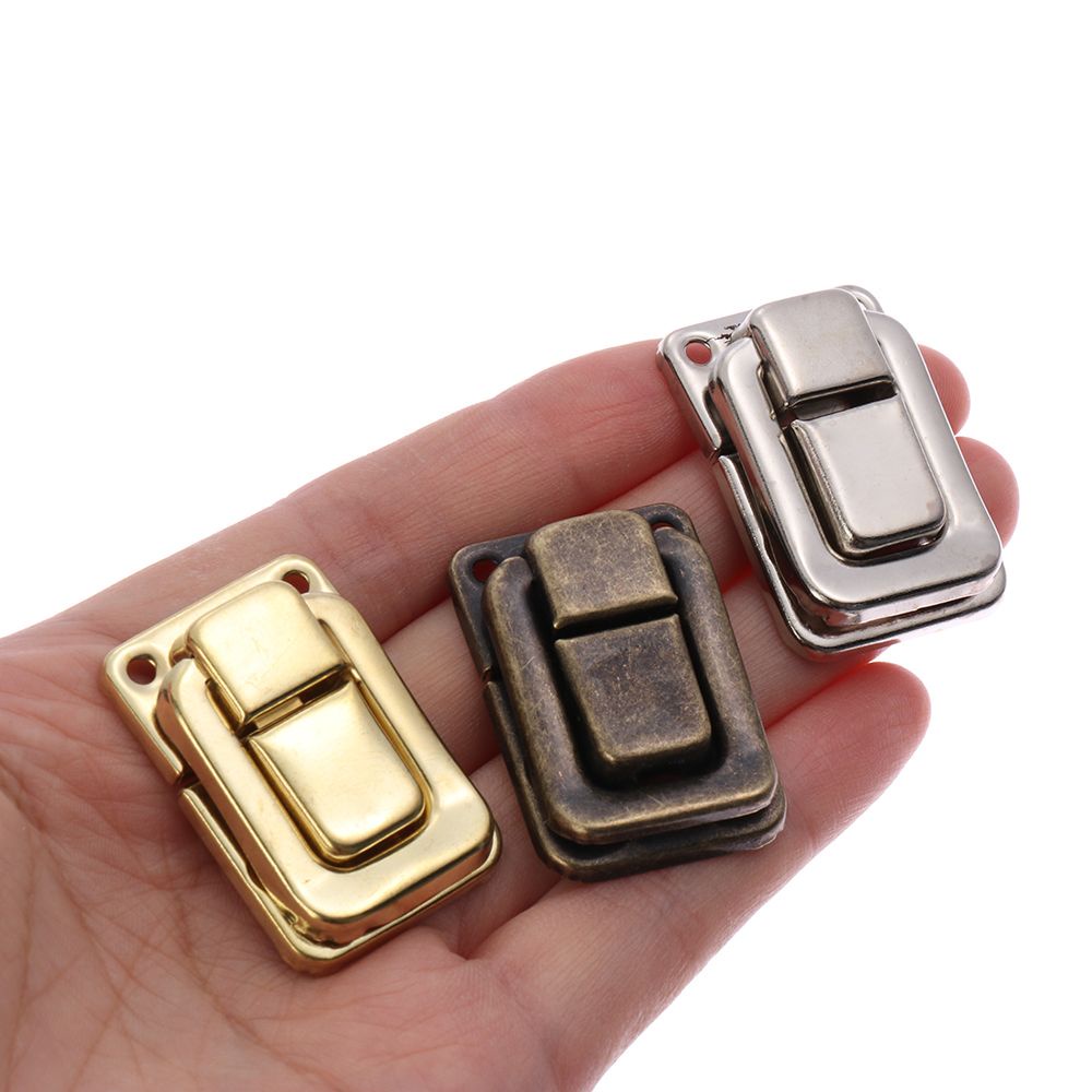 Bộ 2 Khóa Cài Bằng Hợp Kim Kẽm Phong Cách Cổ Điển Dành Cho Túi Xách Da