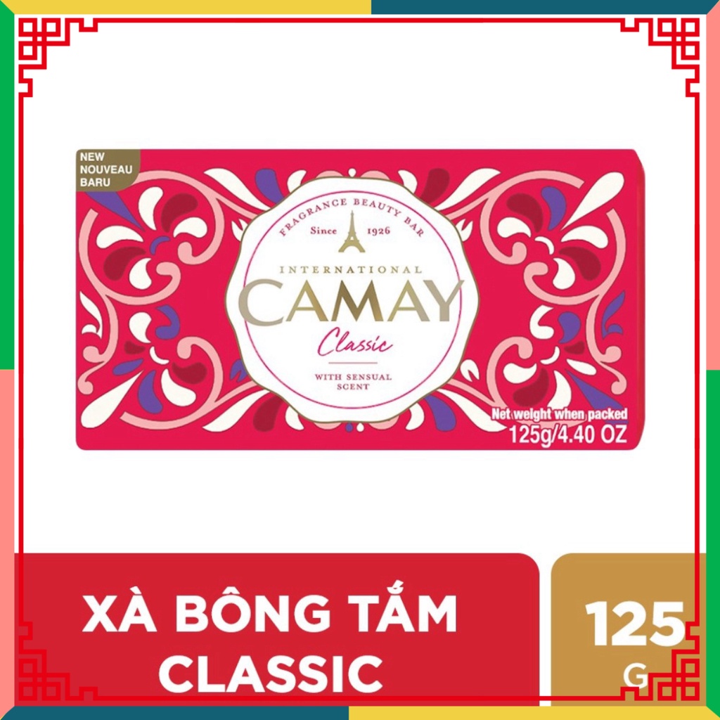 Xà phòng thơm Camay 125g đen, đỏ, trắng ( Đại lý Ngọc Toản)