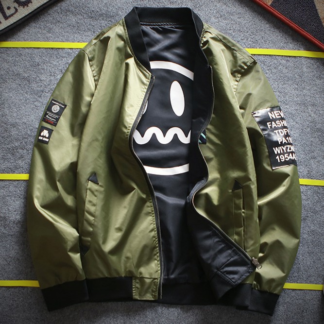 FREESHIP 99K TOÀN QUỐC_Áo bomber mặc 2 mặt - AR127
